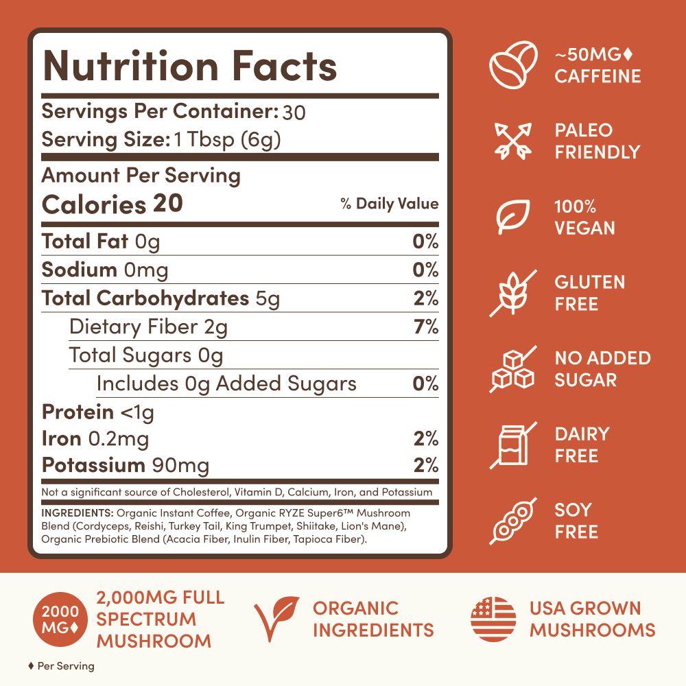 Mushroom Coffee (90 Serving) K5