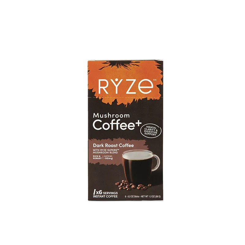 Dark Roast Mushroom Coffee Carton C0