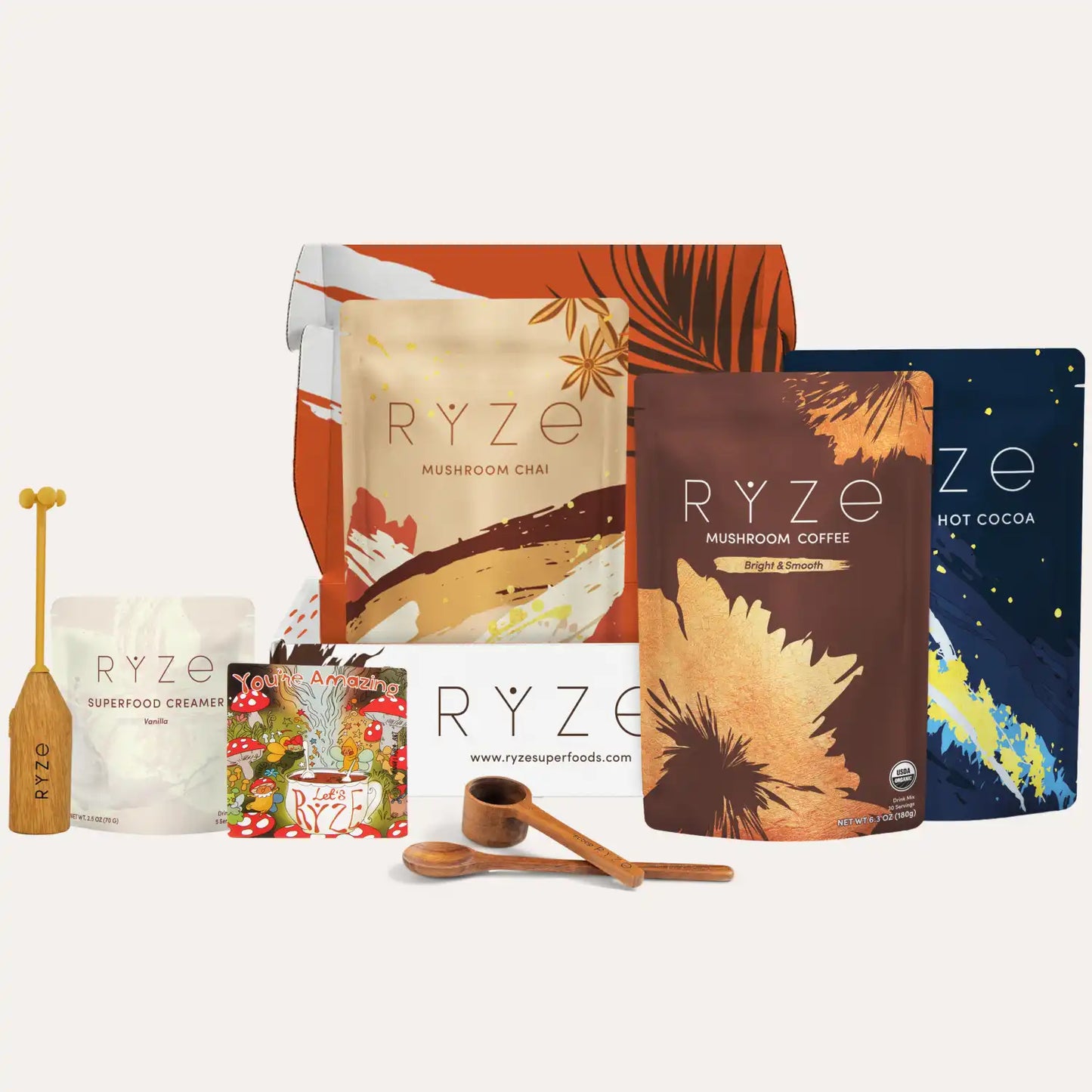Ultimate Elevate & Unwind Bundle (Chai & Coffee & Cocoa) H8
