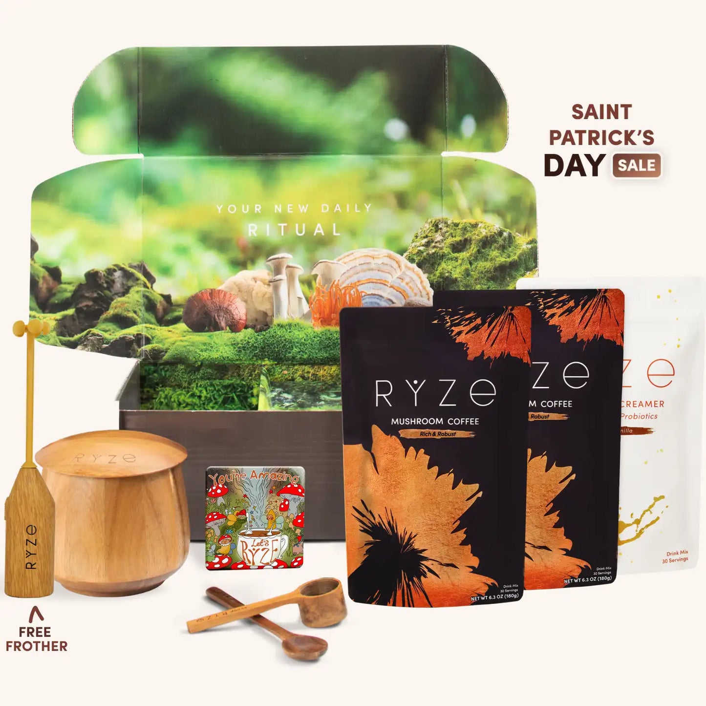 Mushroom Coffee Ritual Set S9