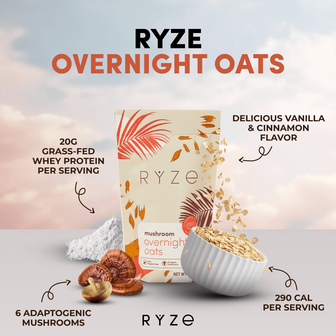 Mushroom Overnight Oats Pack (14 Servings) F5