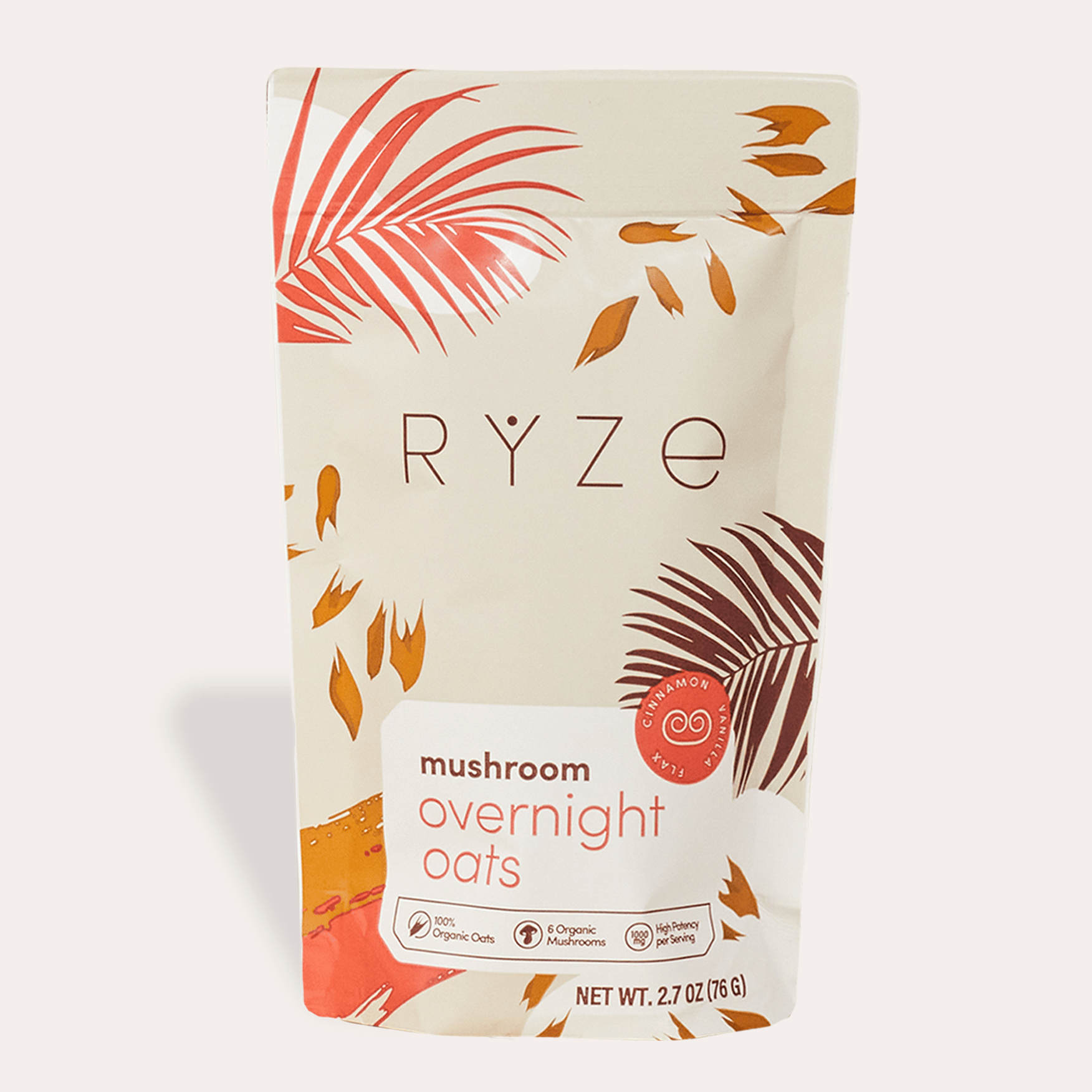 Mushroom Overnight Oats Pack (14 Servings) F5