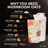 Mushroom Overnight Oats Pack (14 Servings) F5