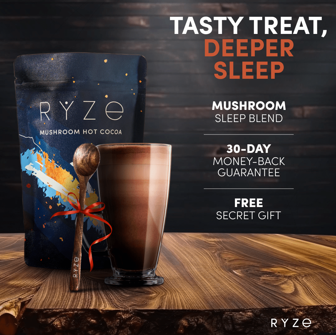 Hot Cocoa - with 6 Sleep Superfoods to Help Fall Asleep and Stay Asleep K4
