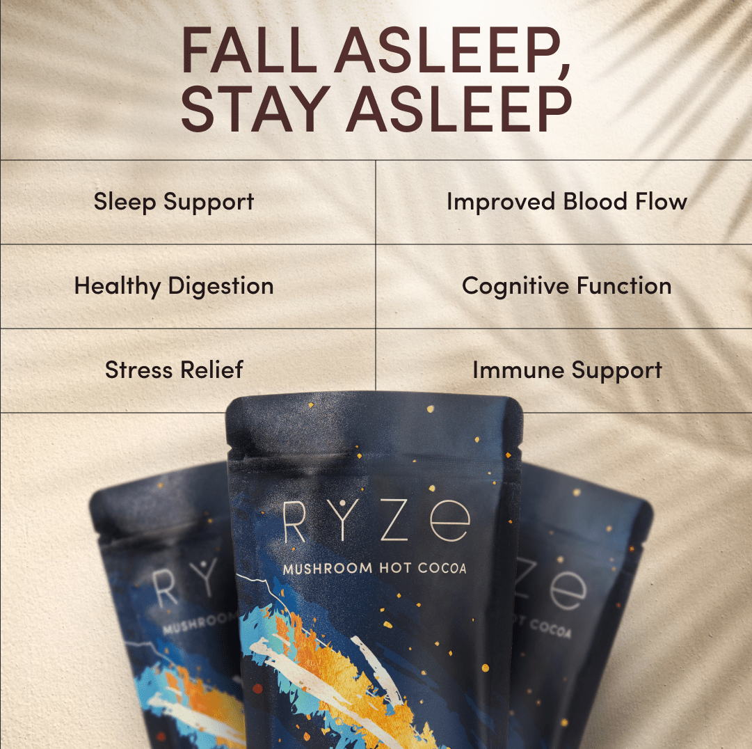 Hot Cocoa - with 6 Sleep Superfoods to Help Fall Asleep and Stay Asleep K4