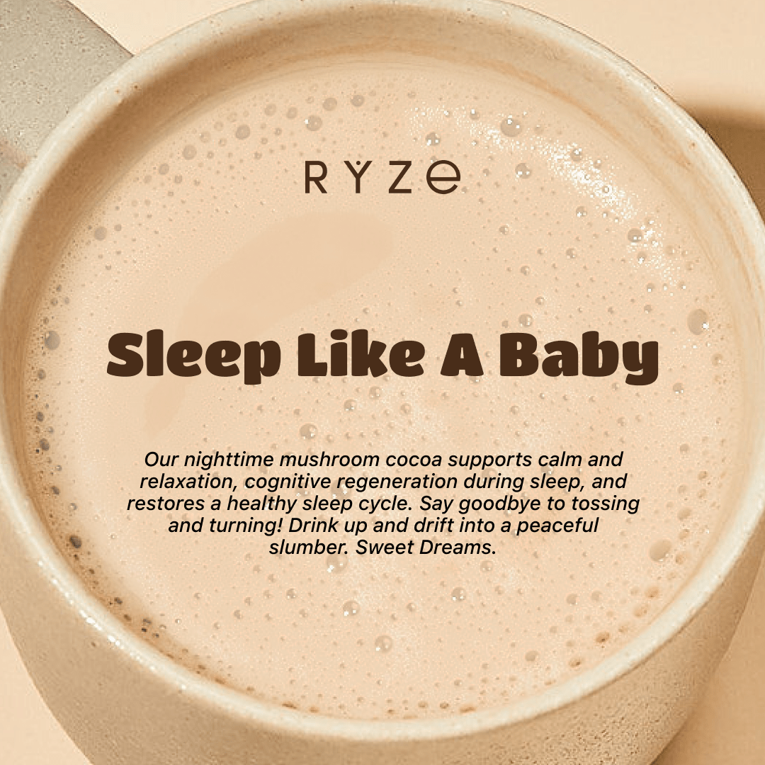 Hot Cocoa - with 6 Sleep Superfoods to Help Fall Asleep and Stay Asleep K4