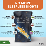 Hot Cocoa - with 6 Sleep Superfoods to Help Fall Asleep and Stay Asleep K4